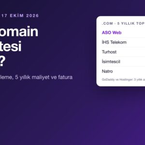 En Iyi Domain Alma Sitesi 2026: 7 Firma Fiyat Ve Fatura Karşılaştırması