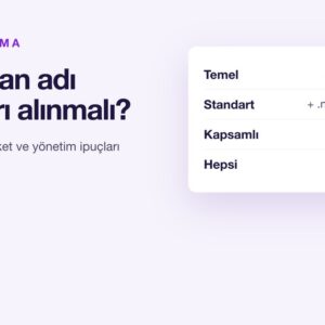 Marka Koruma Için Alınması Gereken Alan Adı Uzantıları