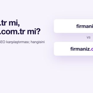 .tr Ve .com.tr Alan Adı Karşılaştırması