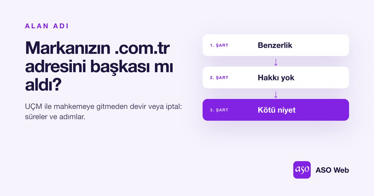UÇM Başvurusu Için Kanıtlanması Gereken 3 şart